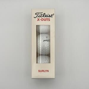 Titleist X-Outs Surlyn Golf Balls 3 Pack